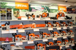 STIHL un VIKING meža un dārza tehnika