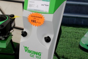 STIHL un VIKING meža un dārza tehnika