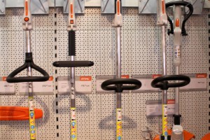 STIHL un VIKING meža un dārza tehnika