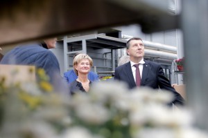 Valsts prezidents apmeklē ''Sedumi'' Dārzniecību